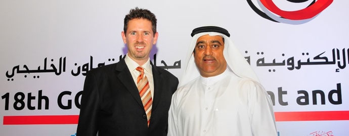 Patrick Schwerdtfeger  with Ali Al Kamali
